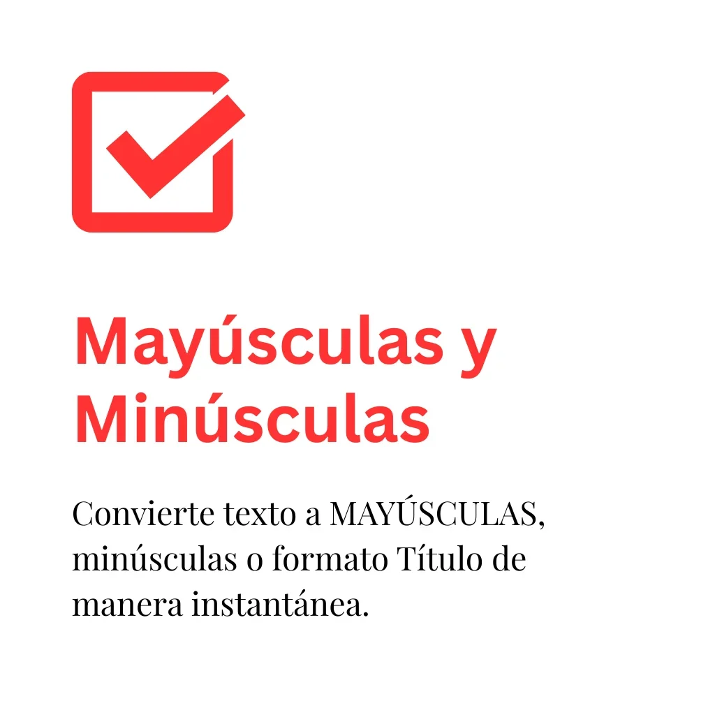 Icono Convertidor de Mayúsculas y Minúsculas