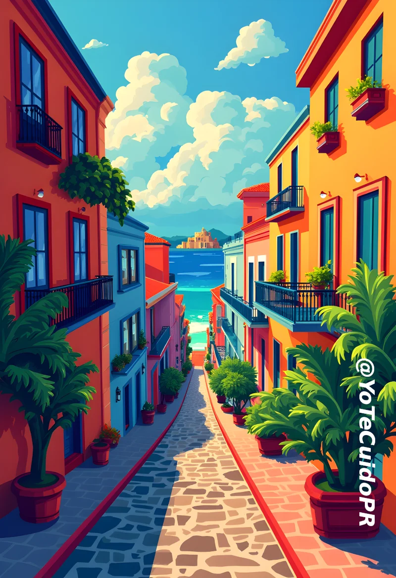 Poster Puerto Rico San Juan 01 24x36 AR2 3 Woo