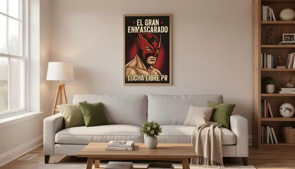 Poster Gran Enmacarado 01 Mockup