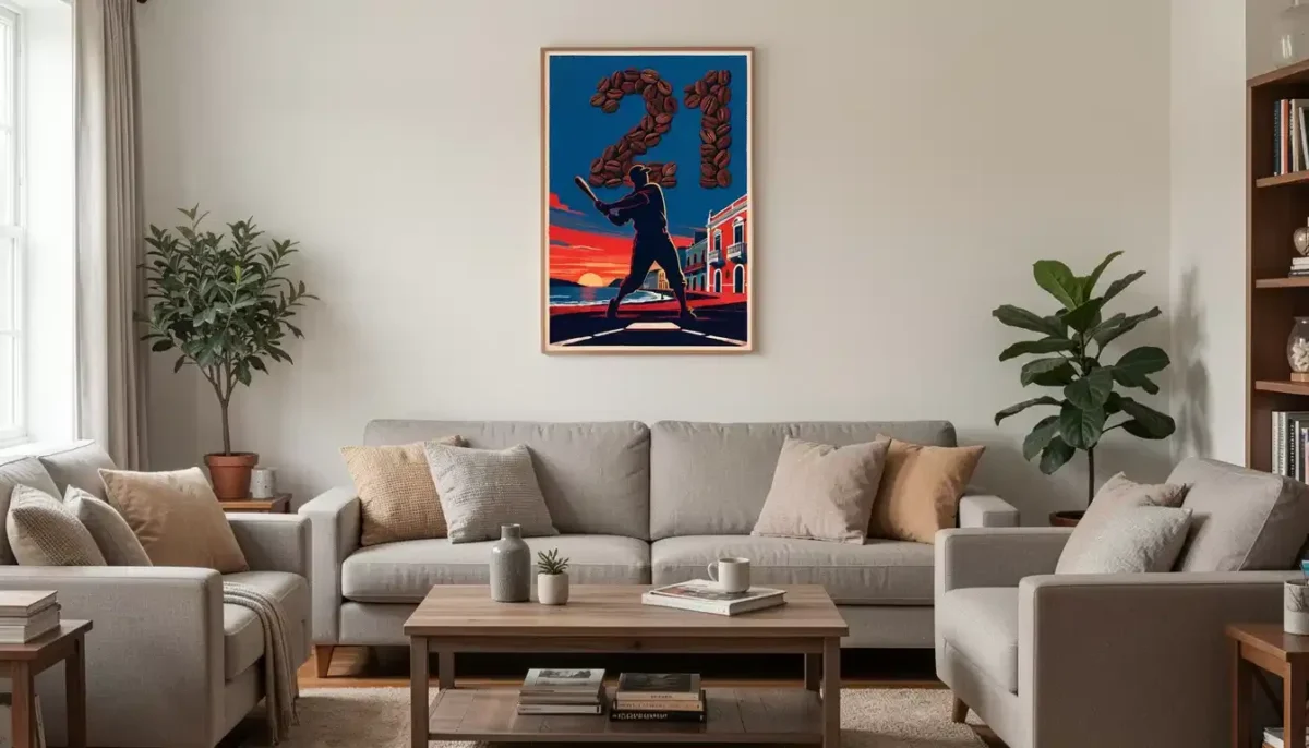 Poster Roberto Clemente 01 Mockup