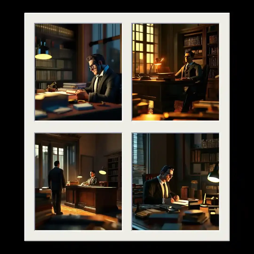 Lawyer Working After Hours 02